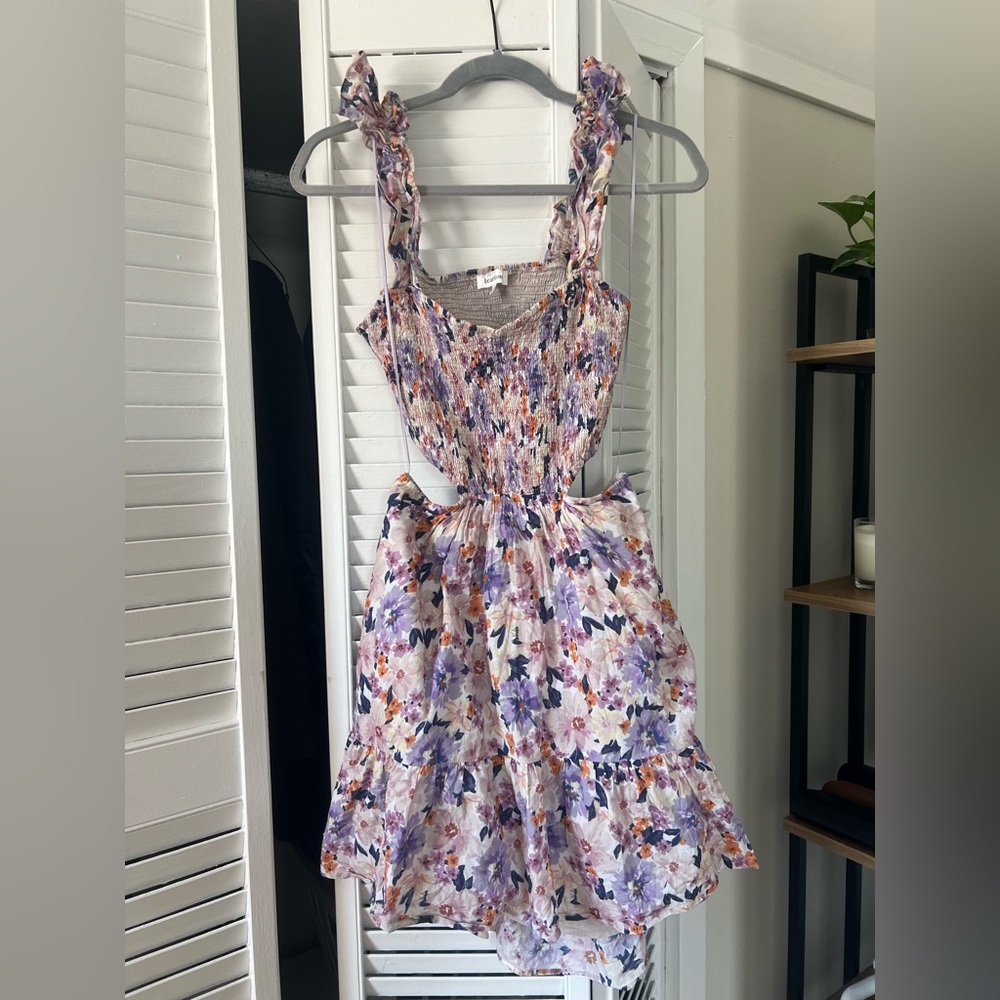 Heartloom Floral Mini Dress